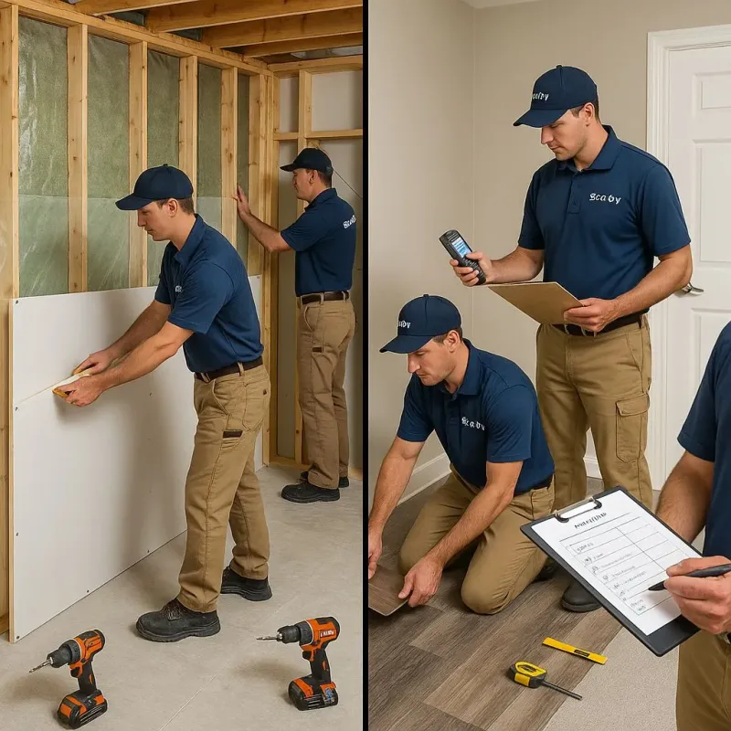 Repairs and Reconstruction process in Mineral Point, WI
